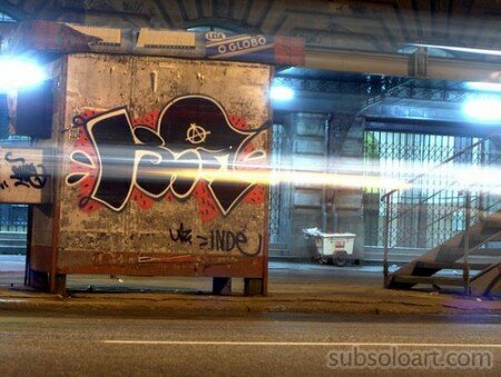 Bomb da grafiteira Anarkia Boladona - Rio de Janeiro RJ
