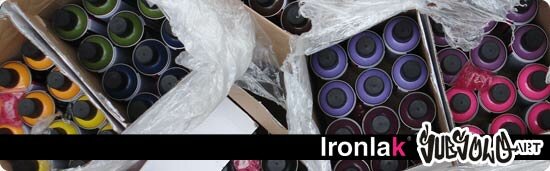 Agora Sprays Ironlak na SubsoloArt!